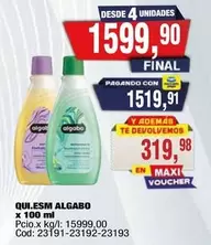 Algabo - QUI.ESM ALGABO x 100 ml