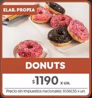 X$ - DONUTS