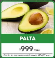 X$ - PALTA