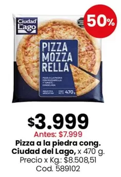 Ciudad del Lago - Pizza Mozza Rella Cong.