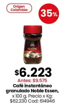 Origen - Café instantáneo granulado