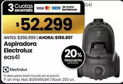 Electrolux - Aspiradora eas41