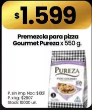Pureza - Premezcla para pizza Gourmet