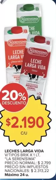 vida - LECHES LARGA VIDA
