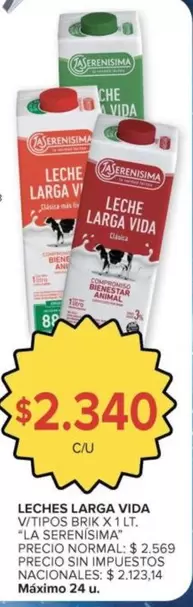 vida - LECHES LARGA VIDA