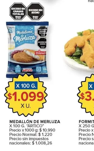 Artico - Medallón de Merluza