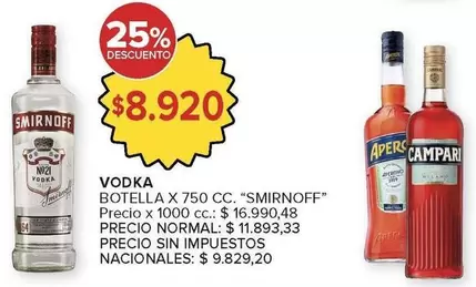 Smirnoff - VODKA