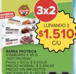 X$ - BARRA PROTEICA