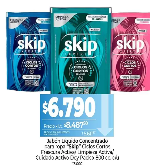 Skip - Jabón Líquido Concentrado