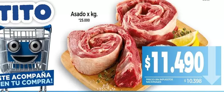 X$ - Asado