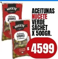 Nucete - ACEITUNAS VERDE
