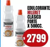 Hileret - EDULCORANTE CLASICO FORTE
