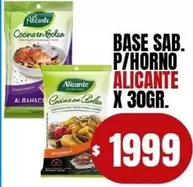 Alicante - BASE SAB. P/HORNO