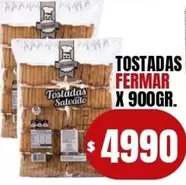 X$ - TOSTADAS
