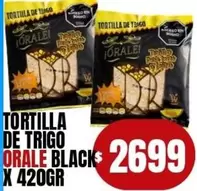 X$ - TORTILLA DE TRIGO