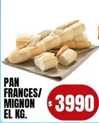 PAN FRANCES/MIGNON EL KG.