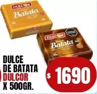 Dulcor - Dulce de Batata