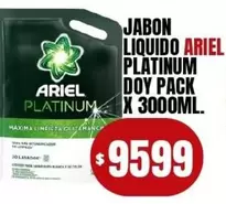 Ariel - JABON LIQUIDO PLATINUM