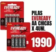Eveready - PILAS AA CHICAS
