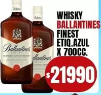 Ballantines - FINEST ETIQ.AZUL