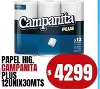 Campanita - PAPEL HIG.