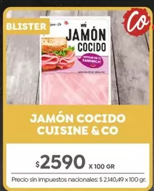 Cuisine - JAMÓN COCIDO