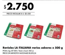 La Italiana - Ravioles