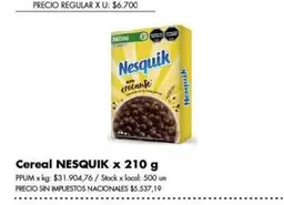 Nesquik - Cereal