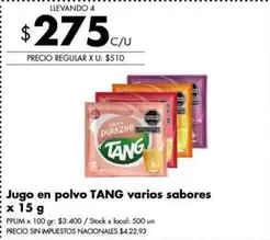 Tang - Jugo en polvo