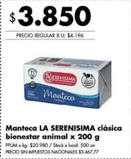 X$ - Manteca clásica