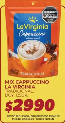 La Virginia - MIX CAPPUCCINO TRADICIONAL