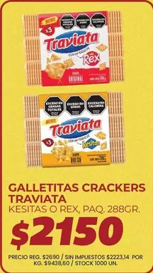Traviata - GALLETITAS CRACKERS