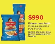 Lucchetti - Fideos largos o guiseros