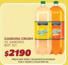 Crush - Gaseosa