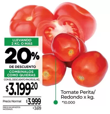 Redondo - Tomate Perita/