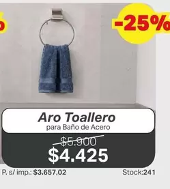 Aro - Toallero