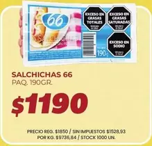 66 - SALCHICHAS