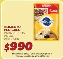 Pedigree - ALIMENTO PARA PERROS, PASTA