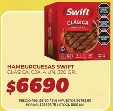 Swift - HAMBURGUESAS