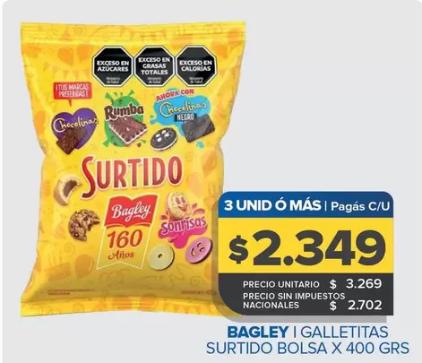 Bagley - Galletitas