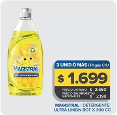 Magistral - Detergente Ultra Limon