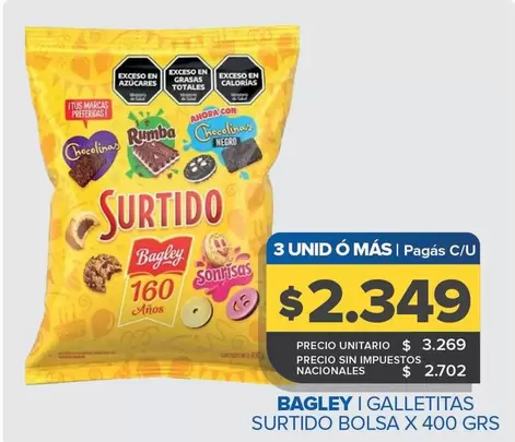 Bagley - Galletitas