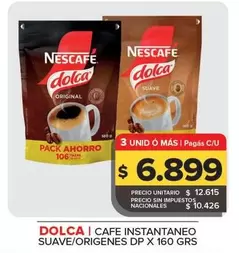 Dolca - Cafe Instantaneo Suave