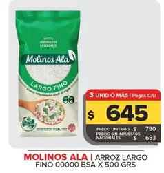 Molinos Ala - Arroz Largo Fino