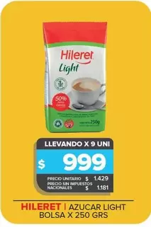 Hileret - Azucar Light
