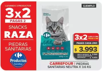 Carrefour - Piedras Sanitarias Neutra