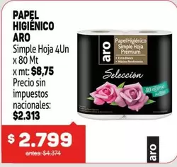 Aro - Papel Higi0990nico