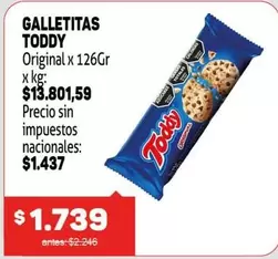 Toddy - GALLETITAS