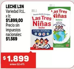 Las Tres Niñas - LECHE L3N Variedad