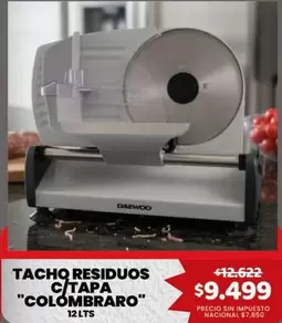 Daewoo - TACHO RESIDUOS C/ TAPA "COLOMBRARO"